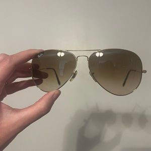 Ray Ban-Aviators-Tan